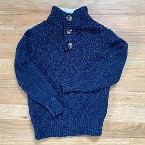 Cat and Jack navy boys sweater.